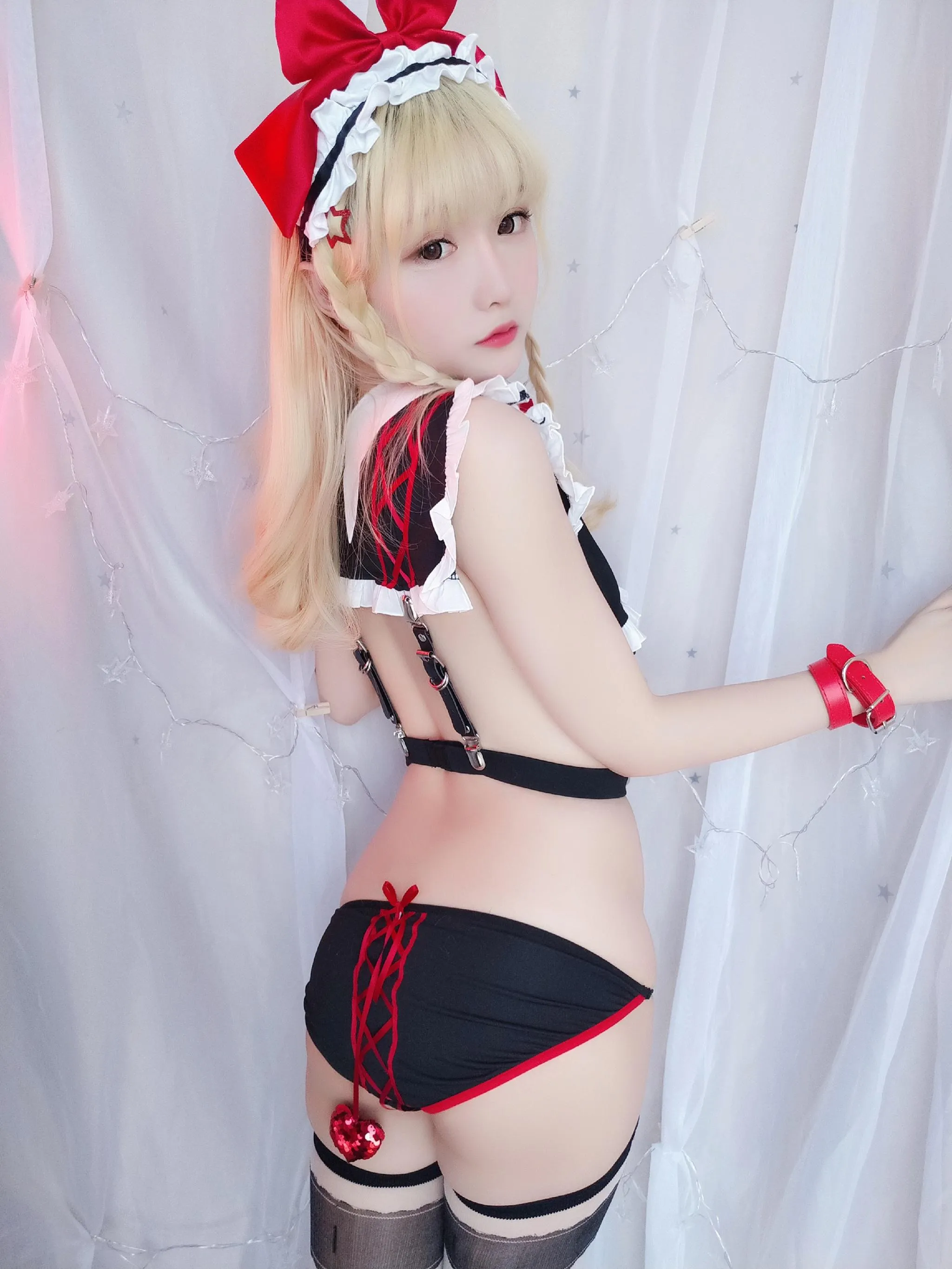 星之迟迟 – VOL.12 朋克人形包-朋克蝴蝶结（61P） [61P]插图